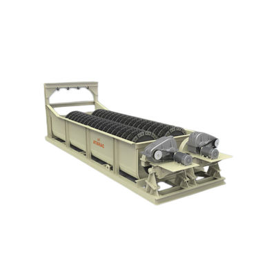 Малошумный спиральный классификатор для переработки минерального сырья